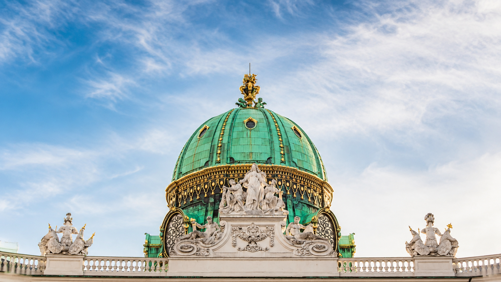 Historic Viennese architecture symbolising the connection to Austria